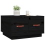 Mesa de centro de madera maciza de pino negro 60x53x35 cm de vidaXL, Mesas de centro - Ref: Foro24-820970, Precio: 69,71 €, D...