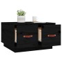 Mesa de centro de madera maciza de pino negro 60x53x35 cm de vidaXL, Mesas de centro - Ref: Foro24-820970, Precio: 69,71 €, D...