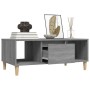 Gray Sonoma plywood coffee table 90x50x36.5 cm by vidaXL, Coffee table - Ref: Foro24-821066, Price: 48,09 €, Discount: %