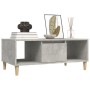 Plywood gray concrete coffee table 90x50x36.5 cm by vidaXL, Coffee table - Ref: Foro24-821064, Price: 46,79 €, Discount: %