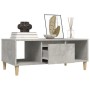 Mesa de centro madera contrachapada gris hormigón 90x50x36,5 cm de vidaXL, Mesas de centro - Ref: Foro24-821064, Precio: 46,7...