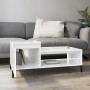 Couchtisch aus glänzend weißem Sperrholz, 100 x 50 x 45 cm von vidaXL, Couchtisch - Ref: Foro24-821134, Preis: 51,43 €, Rabat...