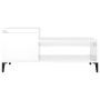 Glossy white plywood coffee table 100x50x45 cm by vidaXL, Coffee table - Ref: Foro24-821134, Price: 51,99 €, Discount: %