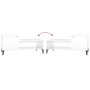 Glossy white plywood coffee table 100x50x45 cm by vidaXL, Coffee table - Ref: Foro24-821134, Price: 51,99 €, Discount: %