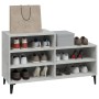 Mueble zapatero madera contrachapada gris hormigón 102x36x60 cm de vidaXL, Zapateros y organizadores de calzado - Ref: Foro24...