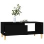 Mesa de centro madera contrachapada negro 90x50x36,5 cm de vidaXL, Mesas de centro - Ref: Foro24-821045, Precio: 45,99 €, Des...