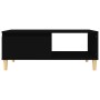 Mesa de centro madera contrachapada negro 90x50x36,5 cm de vidaXL, Mesas de centro - Ref: Foro24-821045, Precio: 45,99 €, Des...