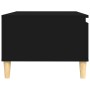 Mesa de centro madera contrachapada negro 90x50x36,5 cm de vidaXL, Mesas de centro - Ref: Foro24-821045, Precio: 45,99 €, Des...