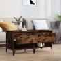 Side tables 2 units smoked oak plywood 50x46x50 cm by vidaXL, Side tables - Ref: Foro24-819559, Price: 86,90 €, Discount: %