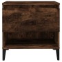 Side tables 2 units smoked oak plywood 50x46x50 cm by vidaXL, Side tables - Ref: Foro24-819559, Price: 86,90 €, Discount: %