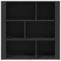 Aparador de madera contrachapada negro 80x30x80 cm de vidaXL, Aparadores - Ref: Foro24-819485, Precio: 67,83 €, Descuento: %