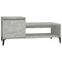 Mesa de centro madera contrachapada gris hormigón 100x50x45 cm de vidaXL, Mesas de centro - Ref: Foro24-821136, Precio: 47,99...