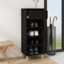 Mueble zapatero madera contrachapada negro 40x36x105 cm de vidaXL, Zapateros y organizadores de calzado - Ref: Foro24-819773,...