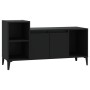 Black plywood TV cabinet 100x35x55 cm by vidaXL, TV Furniture - Ref: Foro24-821181, Price: 55,99 €, Discount: %