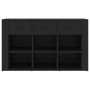 Aparador de madera contrachapada negro 100x30x59,5 cm de vidaXL, Aparadores - Ref: Foro24-821005, Precio: 111,25 €, Descuento: %