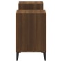 Oak brown plywood TV cabinet 160x35x55 cm by vidaXL, TV Furniture - Ref: Foro24-821203, Price: 96,41 €, Discount: %