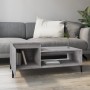 Mesa de centro madera contrachapada gris Sonoma 100x50x45 cm de vidaXL, Mesas de centro - Ref: Foro24-821138, Precio: 48,41 €...