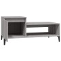 Mesa de centro madera contrachapada gris Sonoma 100x50x45 cm de vidaXL, Mesas de centro - Ref: Foro24-821138, Precio: 48,41 €...