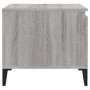 Mesa de centro madera contrachapada gris Sonoma 100x50x45 cm de vidaXL, Mesas de centro - Ref: Foro24-821138, Precio: 48,41 €...