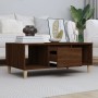 Oak brown plywood coffee table 90x50x36.5 cm by vidaXL, Coffee table - Ref: Foro24-821067, Price: 48,99 €, Discount: %