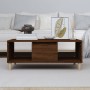 Oak brown plywood coffee table 90x50x36.5 cm by vidaXL, Coffee table - Ref: Foro24-821067, Price: 48,99 €, Discount: %