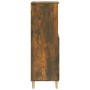 Aparador alto madera contrachapada roble ahumado 60x36x110 cm de vidaXL, Aparadores - Ref: Foro24-821225, Precio: 75,77 €, De...