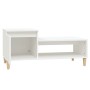 Mesa de centro madera contrachapada blanco 100x50x45 cm de vidaXL, Mesas de centro - Ref: Foro24-821124, Precio: 46,49 €, Des...