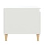 Mesa de centro madera contrachapada blanco 100x50x45 cm de vidaXL, Mesas de centro - Ref: Foro24-821124, Precio: 46,49 €, Des...