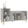 Mueble para TV madera contrachapada gris hormigón 100x35x55 cm de vidaXL, Muebles TV - Ref: Foro24-821176, Precio: 54,55 €, D...