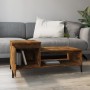 Couchtisch aus geräuchertem Eichensperrholz 100x50x45 cm von vidaXL, Couchtisch - Ref: Foro24-821137, Preis: 47,15 €, Rabatt: %