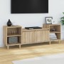 Mueble para TV madera contrachapada roble Sonoma 160x35x55 cm de vidaXL, Muebles TV - Ref: Foro24-821191, Precio: 89,01 €, De...