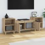 Mueble para TV madera contrachapada roble Sonoma 160x35x55 cm de vidaXL, Muebles TV - Ref: Foro24-821191, Precio: 89,01 €, De...