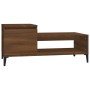 Brown oak plywood coffee table 100x50x45 cm by vidaXL, Coffee table - Ref: Foro24-821139, Price: 48,99 €, Discount: %