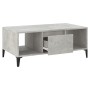 Mesa de centro madera contrachapada gris hormigón 90x50x36,5 cm de vidaXL, Mesas de centro - Ref: Foro24-821072, Precio: 49,6...