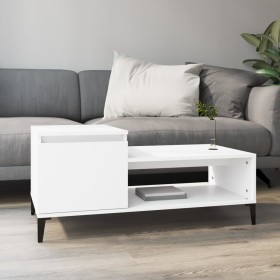 White plywood coffee table 100x50x45 cm by vidaXL, Coffee table - Ref: Foro24-821132, Price: 48,48 €, Discount: %