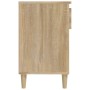 Mueble zapatero madera contrachapada roble Sonoma 102x36x60 cm de vidaXL, Zapateros y organizadores de calzado - Ref: Foro24-...