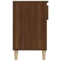 Mueble zapatero madera contrachapada roble marrón 102x36x60 cm de vidaXL, Zapateros y organizadores de calzado - Ref: Foro24-...