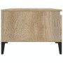 Mesa de centro madera contrachapada roble Sonoma 90x50x36,5 cm de vidaXL, Mesas de centro - Ref: Foro24-821055, Precio: 70,58...