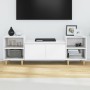 Mueble para TV madera contrachapada blanco 160x35x55 cm de vidaXL, Muebles TV - Ref: Foro24-821188, Precio: 100,74 €, Descuen...