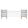 Mueble para TV madera contrachapada blanco 160x35x55 cm de vidaXL, Muebles TV - Ref: Foro24-821188, Precio: 100,74 €, Descuen...