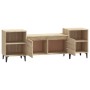 Sonoma oak plywood TV cabinet 160x35x55 cm by vidaXL, TV Furniture - Ref: Foro24-821199, Price: 89,06 €, Discount: %