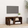 Mueble para TV madera contrachapada roble ahumado 80x31,5x36 cm de vidaXL, Muebles TV - Ref: Foro24-819446, Precio: 41,58 €, ...