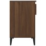 Mueble zapatero madera contrachapada roble marrón 102x36x60 cm de vidaXL, Zapateros y organizadores de calzado - Ref: Foro24-...