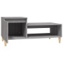 Mesa de centro madera contrachapada gris Sonoma 100x50x45 cm de vidaXL, Mesas de centro - Ref: Foro24-821130, Precio: 52,99 €...