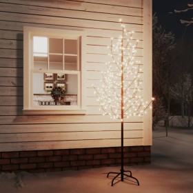 LED tree with cherry blossom 220 warm white LEDs 220 cm by vidaXL, Christmas trees - Ref: Foro24-345133, Price: 55,12 €, Disc...