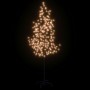 LED tree with cherry blossom 220 warm white LEDs 220 cm by vidaXL, Christmas trees - Ref: Foro24-345133, Price: 53,60 €, Disc...