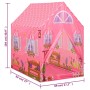 Pink children's play tent 69x94x104 cm by vidaXL, Play tents and tunnels - Ref: Foro24-93681, Price: 39,02 €, Discount: %