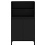 Aparador alto madera contrachapada negro 60x36x110 cm de vidaXL, Aparadores - Ref: Foro24-821229, Precio: 99,27 €, Descuento: %