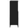 Aparador alto madera contrachapada negro 60x36x110 cm de vidaXL, Aparadores - Ref: Foro24-821229, Precio: 99,27 €, Descuento: %