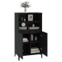 Aparador alto madera contrachapada negro 60x36x110 cm de vidaXL, Aparadores - Ref: Foro24-821229, Precio: 99,27 €, Descuento: %